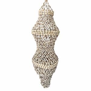 Vintage Boho Nassa Sea Shells Handmade Chandelier Lampshade 39”